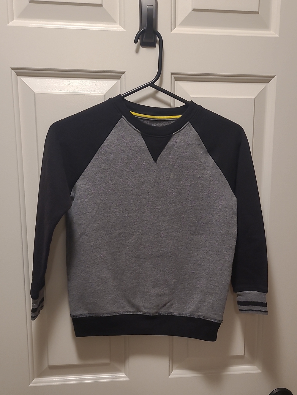 Boy's Grey and Black Sweatshirt